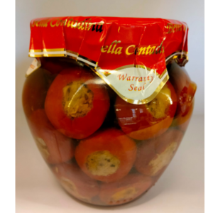 HOT PEPPERS STUFFED WITH TUNA JAR 550g